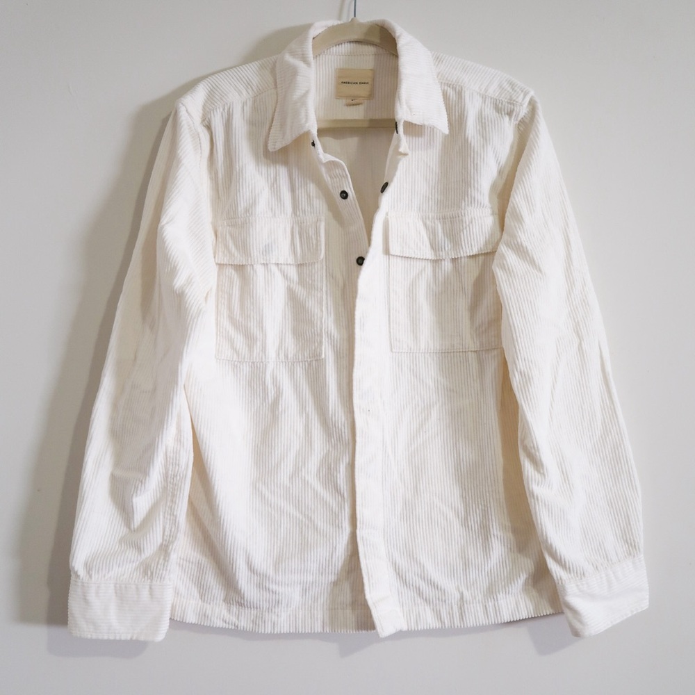 American Eagle corduroy shacket